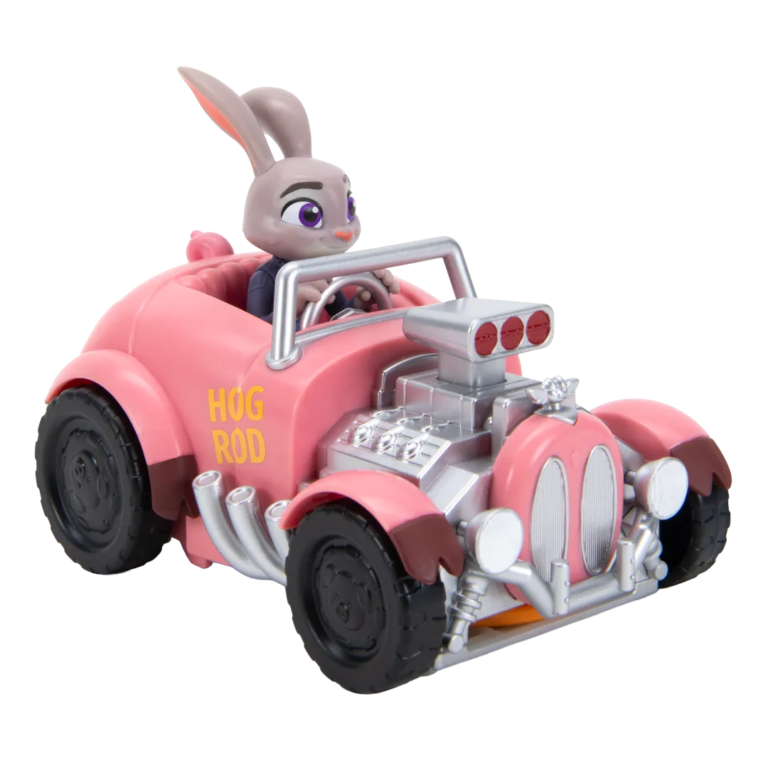 Zoomania-Figuren mit Auto – Judy Hopps
