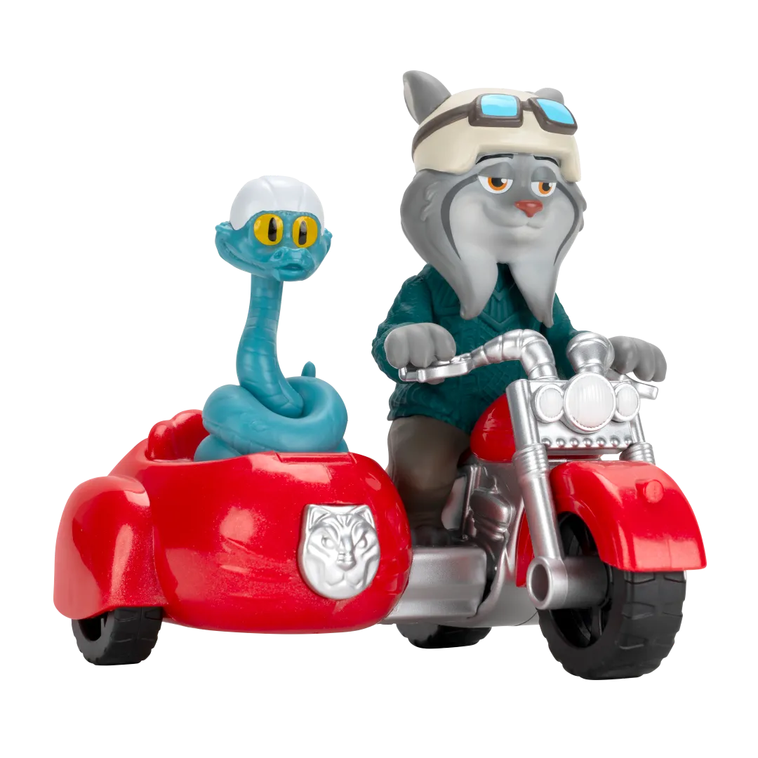 Zoomania-Figuren mit Auto – Pawbert Pelter